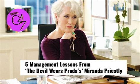 the devil wears prada leadership lessons|miranda priestly and prada.